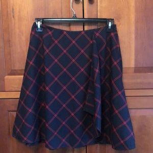Tartan Brooks Brothers Red Fleece wool skirt